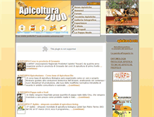 Tablet Screenshot of apicoltura2000.it